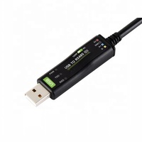 Convertisseur bidirectionnel isolé de qualité industrielle USB vers RS485 (D), longueur de 2 m, circuit émetteur-récepteur RS485 isolé intégré FT232RNL