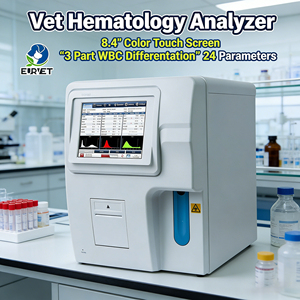 Equipo Veterinario EUR VET, Analizador <span class=keywords><strong>de</strong></span> Hematología <span class=keywords><strong>de</strong></span> Alta Velocidad para Pruebas <span class=keywords><strong>de</strong></span> <span class=keywords><strong>Sangre</strong></span>, para el Cuidado <span class=keywords><strong>de</strong></span> la Salud Animal - Product Image 1