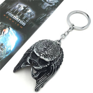 Porte-clés Hot <span class=keywords><strong>Movie</strong></span> The <span class=keywords><strong>Predator</strong></span> AVP Alien <span class=keywords><strong>Predator</strong></span> en alliage, pendentif pour hommes et femmes, accessoires de chaînes à clés - Product Image 3
