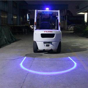 Luz de proximidad para montacargas Tipo U 10-80V Rojo/Azul/Verde Luz de señal de trabajo para montacargas - Product Image 6