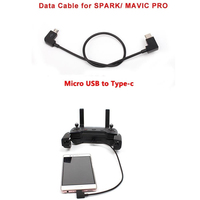 Cable Mini USB-C de 90 Grados para Carga de DJI y Transferencia de Datos de 2.4A, Compatible con Escáner de Código de Barras y Computadora