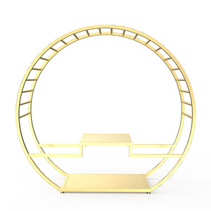 Écharpe en métal personnalisé présentoir moderne de luxe châle écharpe support de l'écharpe pour les grands magasins - Product Image 4