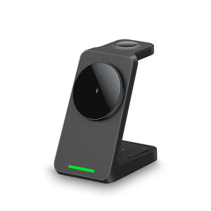 15W फास्ट चार्जिंग डेस्कटॉप चुंबकीय 3 आईफोन के लिए 1 वायरलेस चार्जर स्टेशन में 15W फास्ट चार्जिंग डेस्कटॉप चुंबकीय 3 OJD-128 - Product Image 1