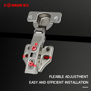 <span class=keywords><strong>2025</strong></span> <span class=keywords><strong>New</strong></span> Arrival thép không gỉ bản lề mềm đóng thủy lực mềm đóng tủ đồ nội thất bản lề cho tủ bếp cửa ra vào - Product Image 3