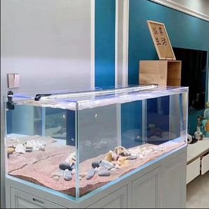 <span class=keywords><strong>Table</strong></span> <span class=keywords><strong>basse</strong></span> d'<span class=keywords><strong>aquarium</strong></span> en verre YuYi 35-85L de bureau en gros - Product Image 4