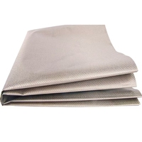 Kain RFID Kustom OEM, Kain Pelindung Konduktif Lembut untuk Dompet Anti RFID, Gasket Pelindung EMI