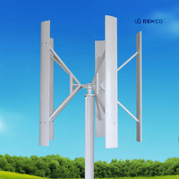 Éoliennes à énergie libre 1kw 2kw 3kw 5kw 10kw éolienne verticale de haute qualité