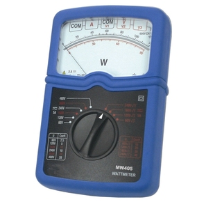 Wattmètre Analogique MS405 MS-405, Voltmètre Ampèremètre à Aiguille, Compteur de Puissance - Product Image 1