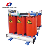 Transformateur de puissance de type sec à isolation en résine époxy à bobine toroïdale triphasée série SCB10 50/60Hz pour sortie 440V