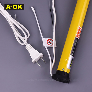 A OK <strong>Motor</strong> AM25-1.2/30-MEL-P-W Tuya Wifi App Motorized Roller Blinds Shutter Shade <strong>Tubular</strong> <strong>Motor</strong> 25mm A-OK <strong>Motor</strong> - Product Image 5