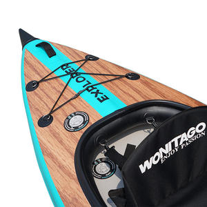 Conception personnalisée de haute qualité Point de chute <span class=keywords><strong>2</strong></span> <span class=keywords><strong>personnes</strong></span> Kayak gonflable Canoë Paddleboard Radeau Kayaks pour la pêche - Product Image 5