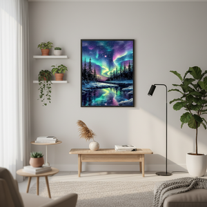 Kit di Pittura Diamante 5D SONGWOOART, Bellissimo <span class=keywords><strong>Paesaggio</strong></span> Autunnale, Dipinti Diamantati Personalizzati per Decorazione Casa - Product Image 1