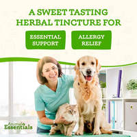 Gouttes liquides naturelles immunostimulantes pour animaux de compagnie, supplément à base de plantes contre les allergies pour chiens et chats, soin anti-démangeaisons pour la peau et le pelage, marque privée OEM