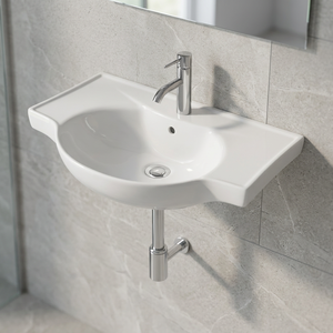 Export Quality 12x18 Porcelain Lavabo Sink Hand Wash Basin for Qatar Kenya Bathroom Kitchen Home Ceramic Sanitary Ware India - Product Image 6