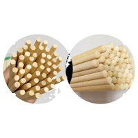 Bacchette per Sushi Completamente Confezionate 4.5/5/5.5/6mm Rotonde Monouso con Sacchetti di Carta/Plastica e Logo Personalizzato