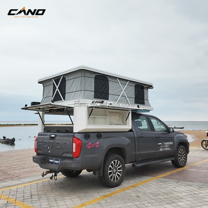 Caja de Carga Integrada 4x4 para Camioneta, <span class=keywords><strong>Camper</strong></span> Desplegable con Paredes de Lona para Tacoma, Tundra, Ram 2500, <span class=keywords><strong>Defender</strong></span> - Product Image 1