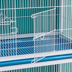 Jaula Superior Duradera de 3 Niveles y 95 cm para Palomas, Anti-Roedores, Espaciosa, para Emparejamiento, Observación y Cría en el Patio Trasero - Product Image 4