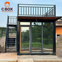 Cbox Maison Conteneur Modulaire Préfabriquée Démontable pour Hébergement Extérieur, Hôtels, Lodges, Complexes Hôteliers, Séjours de Vacances et Chambres d'Hôtes