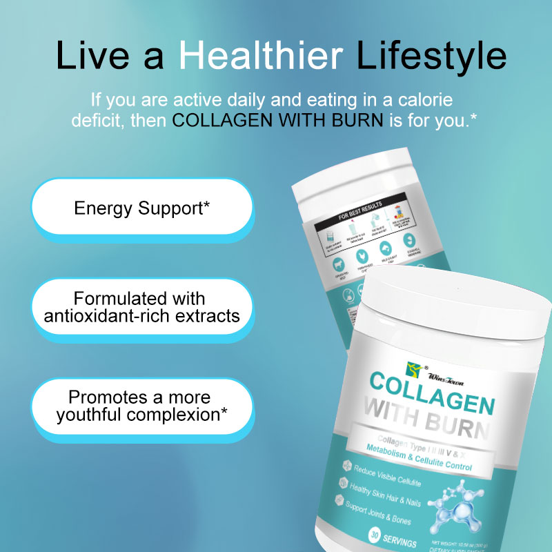 collagen with burn