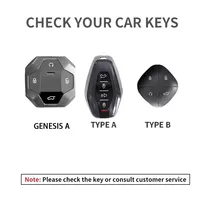Étui de protection pour clé de voiture Leatr pour Cry Jetour, Genesis Traveller T2, X90, X70, X95, DASHING X-1 Plus, DTC L9, porte-clés de voiture