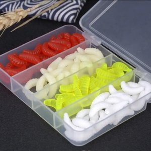 Palmer 50 cái 100 cái câu cá <span class=keywords><strong>Worm</strong></span> lure Set mềm Nhựa Câu cá lure swimbait mồi mềm mồi nước mặn nước ngọt bán buôn - Product Image 3