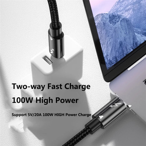 Cavo Dati Thunderbolt 4 Dual Type C 40Gbps <span class=keywords><strong>USB</strong></span>-C PD 100W 5A/20V 8K HD per Trasferimento Dati USB4.0 per MacBook - Product Image 3