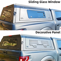 Pickup 5.5ft 5.7ft Bed Cap Hard Camper Shell Topper Truck Canopy Dodge Ram 1500 2500 2021 2022 2023 Aluminum JTG YUN