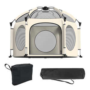 PRODIGY UF001 Tente de jeu pour animaux de compagnie imperméable, pliable, en plastique, facile à installer, pour le camping - Product Image 1