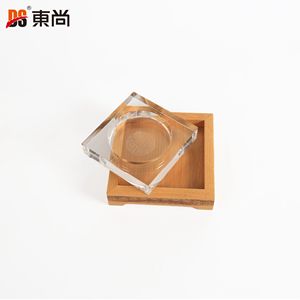 Custom-made Modern Decorative Creative Cigar Outdoor Indoor <b>Portable</b> Square <b>Ashtray</b> for Home Restaurant Hotel Model - Product Image 4