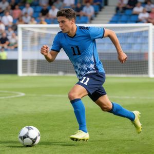 Maillot de football respirant à séchage rapide imprimé par sublimation de qualité, avec logo d'équipe personnalisé, ensembles d'entraînement unisexes en gros pour le football - Product Image 5