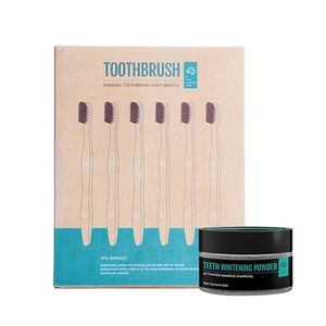 Ykelin protection <span class=keywords><strong>brosse</strong></span> à dents en bambou <span class=keywords><strong>brosse</strong></span> à dents en charbon de bois - Product Image 1