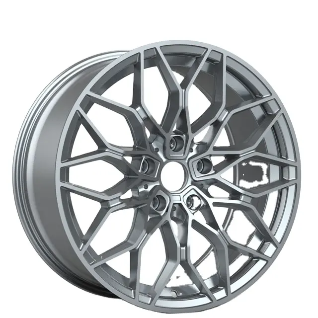 WR018 personnalisé 2 pièces 3 pièces jantes 22 pouces jantes en alliage forgé 5x112 5x120 roues forgées vierges pour bmw f30 e46 f10 tesla 350z