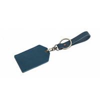 Porte-cartes et porte-clés en cuir véritable fait main à motif uni, mini porte-cartes de bus, protège-carte d'accès pour étudiants, étiquette de bagage