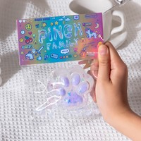 Nuevo Juguete Antiestrés de TPR con Forma de Pata de Hámster Kawaii para Niños y Adultos, Suave y Divertido para Aliviar el Estrés
