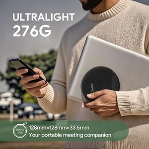 Haut-parleur de conférence Yealink SP92 pour Dongle Teams, certifié, réduction du bruit, 20h d'autonomie, USB, pour réunions de 4 <span class=keywords><strong>à</strong></span> 6 personnes en salle - Product Image 4