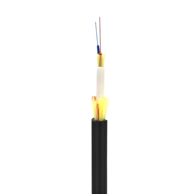 Hot Sales 1 - 4 Cores FTTH Outdoor Cable Single Mode G657A2 GJYFJY Outdoor Aireal Tight Buffered Durable Fiber Optic Cable