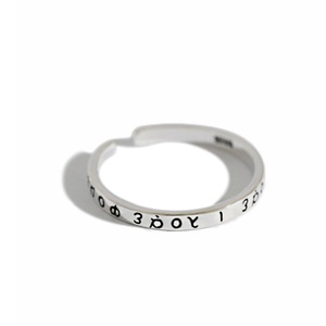 Anillo <span class=keywords><strong>vikingo</strong></span> de plata antigua para mujer, anillo de runas nórdicas, anillos de plata de ley 925 para mujer, joyería con palabra del <span class=keywords><strong>alfabeto</strong></span> clásico griego - Product Image 1