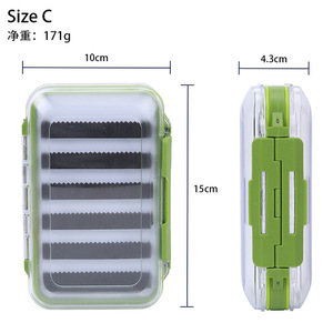 Boîte <span class=keywords><strong>à</strong></span> mouches en silicone multi-tailles avec logo personnalisé pour mouches de pêche - Product Image 4
