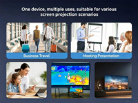 Kit émetteur-récepteur HDMI sans fil 5,8 GHz 50 m avec rotation en un clic et écran LED, Plug and Play, pas besoin de Wi-Fi pour la télévision
