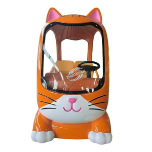 Voiture électrique de tourisme mignonne à l'effigie de dessins animés, personnalisable, pour parcs d'attractions et zoos, véhicule de tourisme pour enfants - Product Image 2