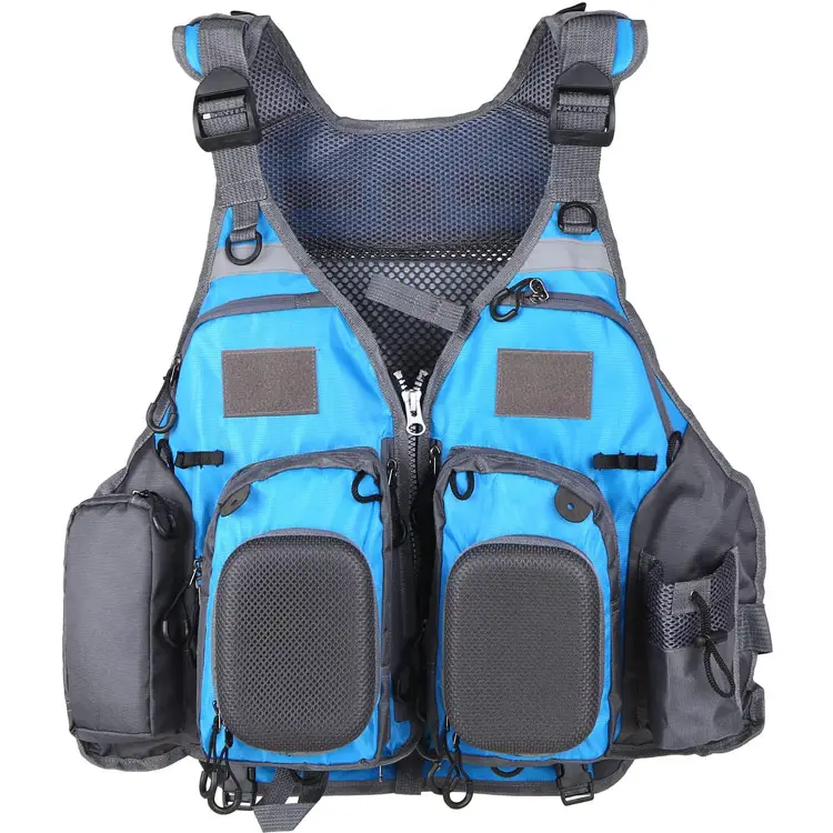 NEW tactical vest fishing multifunction breathable backpack waterproof vest back pack fly fishing