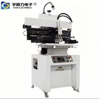 Máquina de impresión de pasta de soldadura Manual semiautomática Máquina de impresión de pasta de soldadura semiautomática para ensamblaje de PCB SMT
