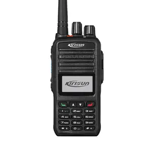 Kirisun T60 4G Poc Radio portátil de mano 2G 3G 4G Intercomunicador Digital Radio bidireccional Tarjeta Sim Walkie Talkie de largo alcance 100km