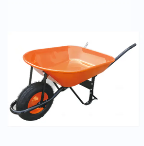 गार्डन बिल्डिंग कंक्रीट ट्रॉली ट्रांसपोर्ट कार्ट हेवी ड्यूटी स्टील कंस्ट्रक्शन व्हील बैरो - Product Image 4