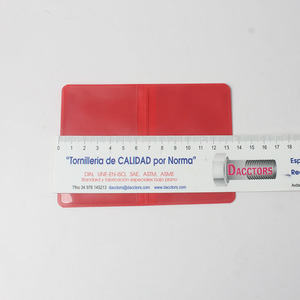 Custom Soft PVC Plastic Vinyl Travel <strong>Ticket</strong> Card <strong>Holder</strong> - Product Image 3