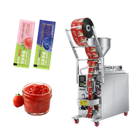 Máquina automática de llenado de mantequilla de maní para salsa, máquina de envasado de sellado de mermelada, máquina de paquete de palitos de miel