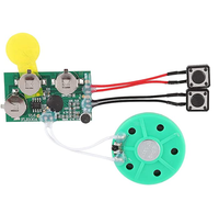 Disesuaikan Chip musik modul suara cahaya Sensor modul suara Prerecord Chip musik untuk kotak hadiah penggunaan DIY