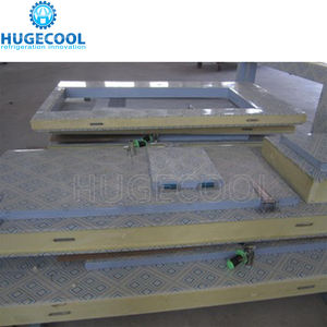 Panel sandwich isolasi PU/PIR untuk ruang penyimpanan dingin, 75mm/100mm/120mm/150mm/180mm/200mm - Product Image 4