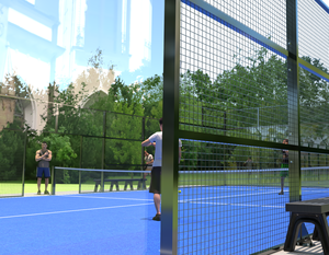 Pista de Pádel con Estructura de Acero de Color Personalizado, Equipo Deportivo Resistente para Exteriores, Exportación Global, Mejor Precio - Product Image 1