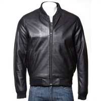 Veste en cuir de mouton de haute qualité, personnalisée, nouvelle mode, pour hommes, veste en cuir légère pour hommes en peau de mouton